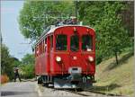 Der RhB-ABe 4/4 Nr.35 wird von Stefan abgelichtet.