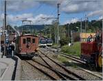 Nostalgie & Vapeur 2021 / Nostalgie & Dampf 2021 - so das Thema des diesjährigen Pfingstfestivals der Blonay Chamby Bahn, und von beidem gab es reichlich; nostalgisch präsentiert sich die