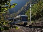 Obwohl vom 13.10 bis 13.12.2014 bei der SSIF der Nebensasion Fahrplan gilt, konnte ich doch bei Verigo in f�nf sehr kurzweiligen Stunden elf Z�ge fotografieren:   Hier taucht der erste Zug im