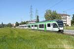 2020-05-18, LEB Jouxtens-Mézery le Lussex  Automotrice Stadler RBe 4/8 41    © la photo vous intéresse merci de me contacter  photos-vietti-violi@ik.me