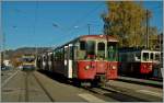 Abgehauen: als ich zur Arbeit ging und am Bahnhof von Blonay ankam, sah ich den MOB Tm 4, doch bis ich den Fotoapart bereit hatte, war der Tm 4 schon weg...