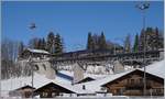 Die schöne Brücke, gleich hinter dem Bahnhof von Gstaad ist nach meiner Erfahrung leider kaum vernünftig zu fotografieren.