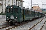 VHE/ Verein Historische Eisenbahn Emmental:  Anlässlich der Huttwiler Dampftage 2016 fand am 1.