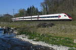 2025-04-08 SBB CFF FFS Gollion  Automotrice pendulaire ICN   RABe 500 027 [Henry Dunant]    © la photo vous intéresse merci de me contacter  photos-vietti-violi@ik.me