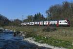 2025-04-08 SBB CFF FFS Gollion
Automotrice à deux étages Stadler Kiss 
RABe 511 026