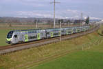 BLS RABe 515  MUTZ seit dem Fahrplanwechsel 2020 als RE Olten-Bern unterwegs.