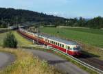 SBB: RAe 1053 aus dem Jahre 1961 von SBB Historic auf einer Sonderfahrt bei Roggwil am 25.