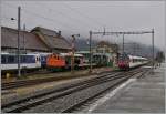 Obwohl nun SBB Domino Züge den Verkehr auf der OeBB übernommen haben gibt es in Balsthal noch so manches Detail zu entdecken.