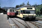 CEV ABDe 4/4 Nr.103 (Inbetriebwetzung 1903; LüP 14,93m; Dienstgewicht 22,3 t; Stundenleistung 280 PS; Vmax 45 km/h; Einsatz Personenzüge Vevey - Bloney - zum Zeitpunkt der Aufnahme)  und MOB