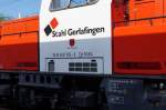 Gravita: Da an den Samstagen f�r das Stahlwerk Gerlafingen nur eine G�terzugszufuhr stattfindet, werden die Wagen von der Gravita und dem Rangierpersonal des Stahlwerkes weggestellt, da kein