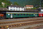   Einer der letzten SBB EW II-Wagen....