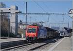 In Rorschach �berraschte mich die SBB Cargo Re 484 006, die mit einem G�terzug in Richtung St.Margrethen fuhr.