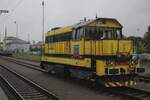 Am 25 September 2025 steht PKP Cargo International (ex-AWT) 741 503 abgestellt in Kolín.