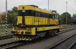 Am 25 September 2025 steht PKP Cargo International (ex-AWT) 741 503 abgestellt in Kolín.