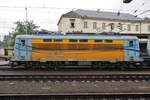Seitenblick auf CER 242 219 in Bratislava hl.st. am 19 September 2017.